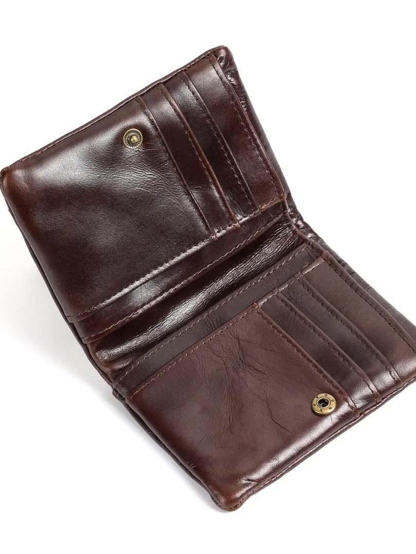 portafoglio-corto-da-uomo-in-vera-pelle-strato-superiore-in-pelle-bovina-multi-scomparto-porta-carte-semplice-fermasoldi-compatto-elegante-bifold