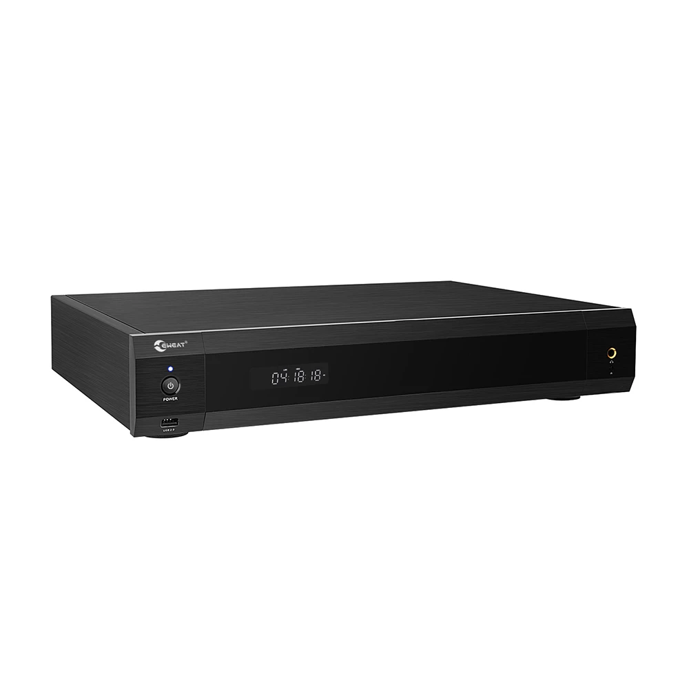 EWEAT 2022 NEW RTD1619 DR 4K UHD 3D HDR10+ HDD Media Player+ESS9038PRO DAC 4K UHD High-end Hi-Fi Audio-Visual