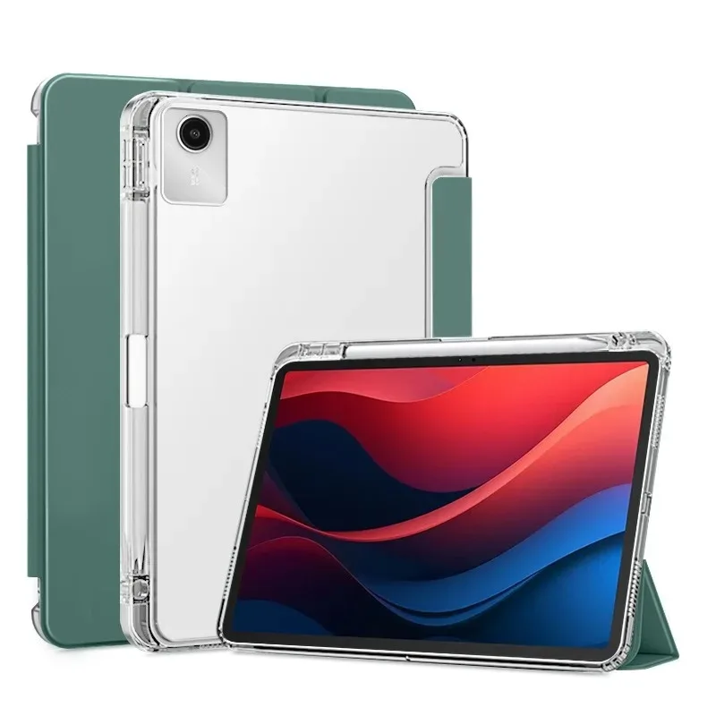 Funda con soporte y activación automática para Lenovo Xiaoxin Pad 2024 de 11 pulgadas, funda inteligente magnética para Lenovo Tab M11 TB330FU/TB331FC de 11 pulgadas