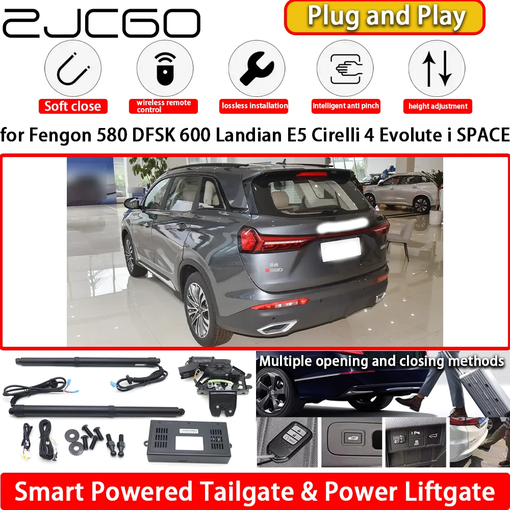for Fengon 580 DFSK 600 Landian E5 Cirelli 4 Evolute i SPACE Automatic Electric Powered Tailgate Power Liftgate Tail Gate Lift