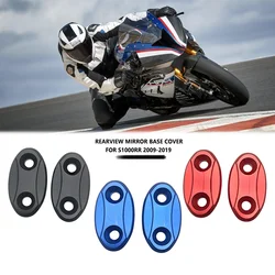 S1000RR Rearview Mirror Base Cover Windshield Drive Eliminator Mirror Hole Cover For BMW S 1000 RR S1000 RR 2009-2019 2017 2018