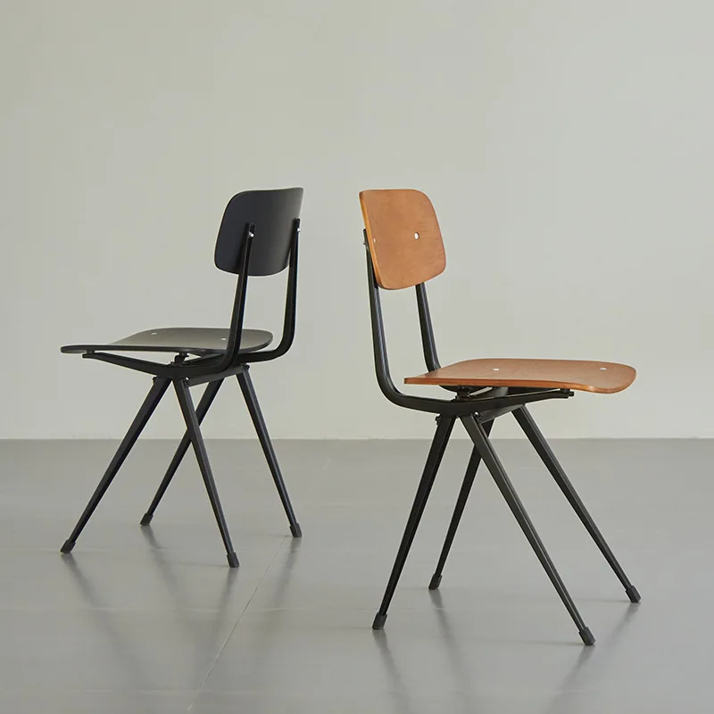 

Обеденный стул в индустриальном стиле — скандинавский ретро-дизайн из кованого железа, простой старинный стиль в американском кантри, подходит для кафе и баров