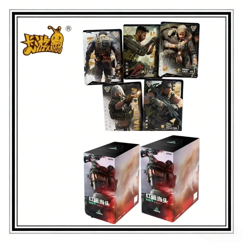 kayou-delta-action-red-luck-leads-the-way-collecting-card-beacon-pack-1st-bullet-to-ultimate-card-toy-gift
