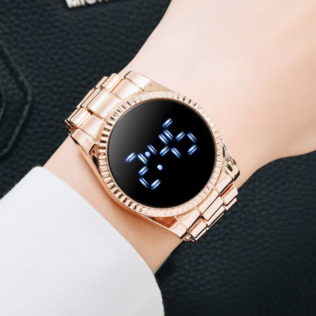 Electronic Digital Watch Multifunctional Fashion Watch Casual Wrist Watch For Women Men