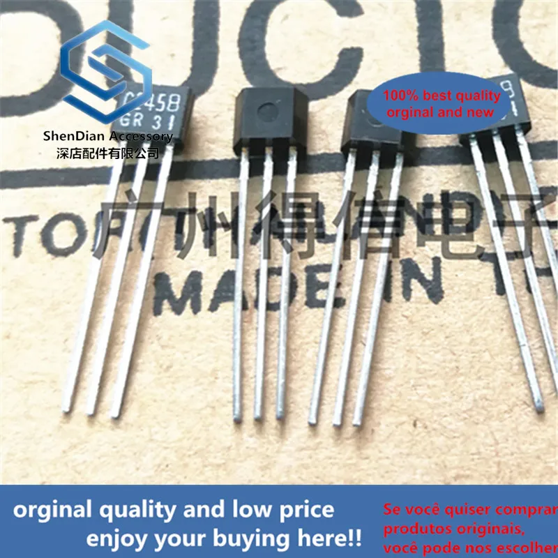 30pcs 100% orginal new 2SC2458GR C2458 TO-92S TO-92 Plastic Package Transistors (NPN) real photo
