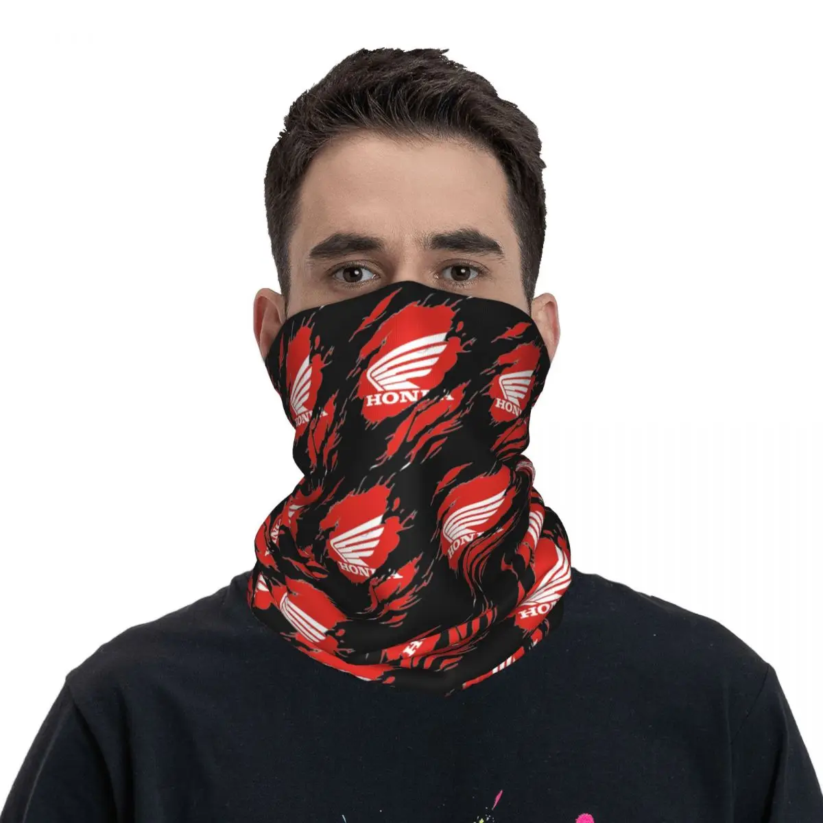 Bandana para el cuello para motocicleta, bufanda facial de alas de ensueño, pasamontañas para montar, Unisex, Adulto, Invierno