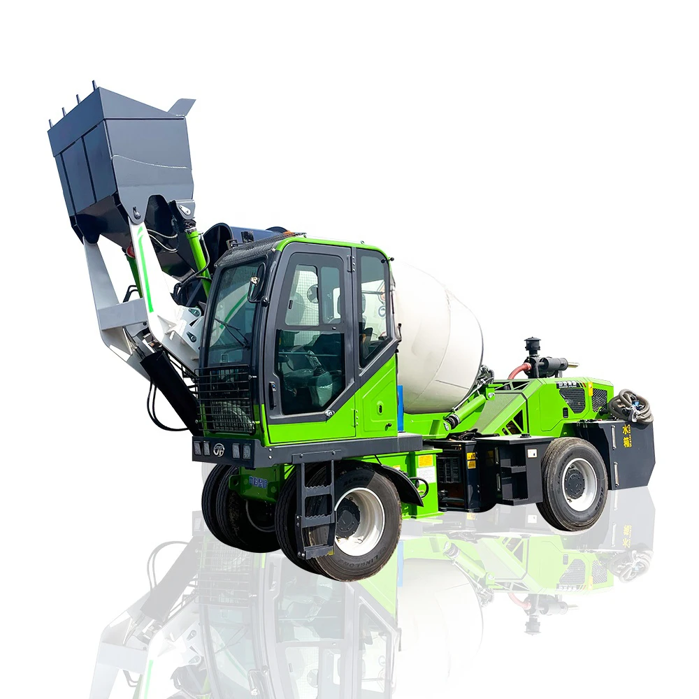 5.5cbm Chinese New Trend 5.5m3 4x4 Mobile Self Loading Concrete Mixer Truck Price