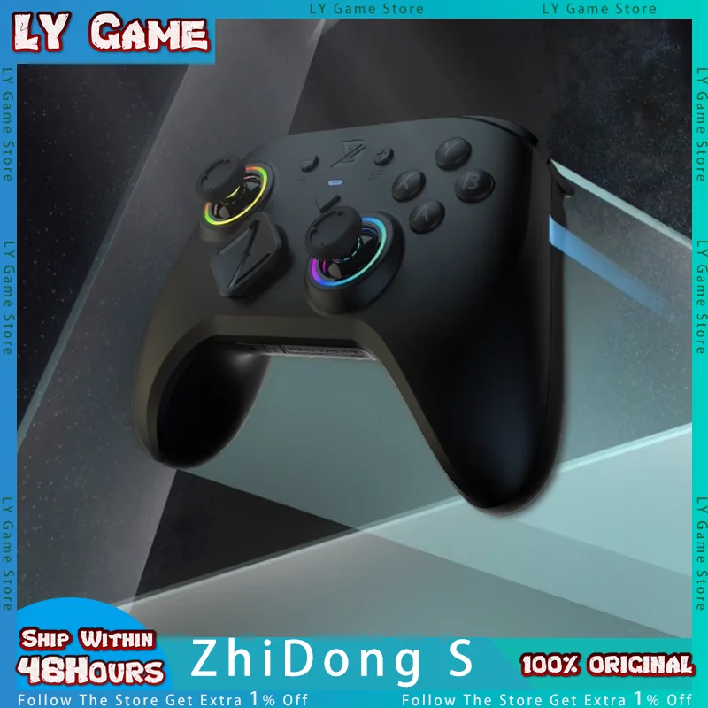 

ZD S Super Legend HD Vibration ALPS/HALL Joystick Gamepad Jet Physical For NS XBOX PC Wireless Bluetooth Controlllers Customized