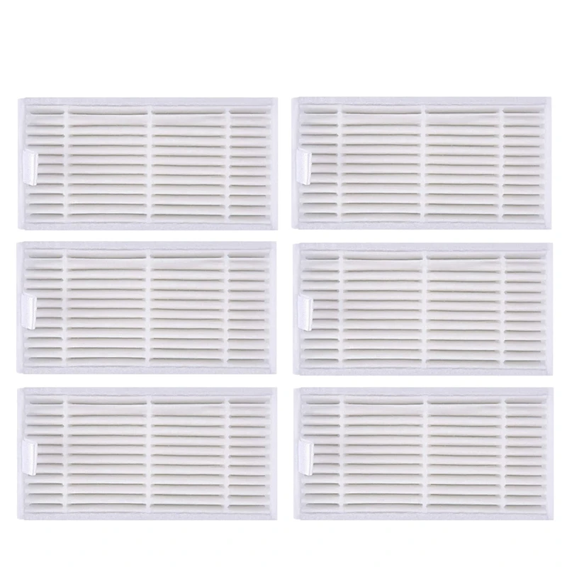 6PCS Sponge Hepa Filter Robot Vacuum Cleaner Parts for V55 V50 V5 V5S V3 V3S V50 Pro X5 Accessories view 2
