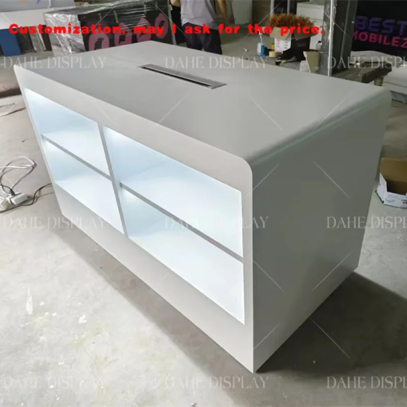 

custom.Mobile Phone Display Counter Showcase Furniture Display Cabinet Cell Phone Computer Shop