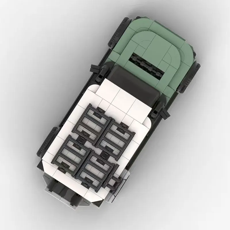 

Spot MOC-455pcs маленький автомобиль DIY сборка мелких частиц строительный блок головоломка игрушка модель подарочный набор украшений