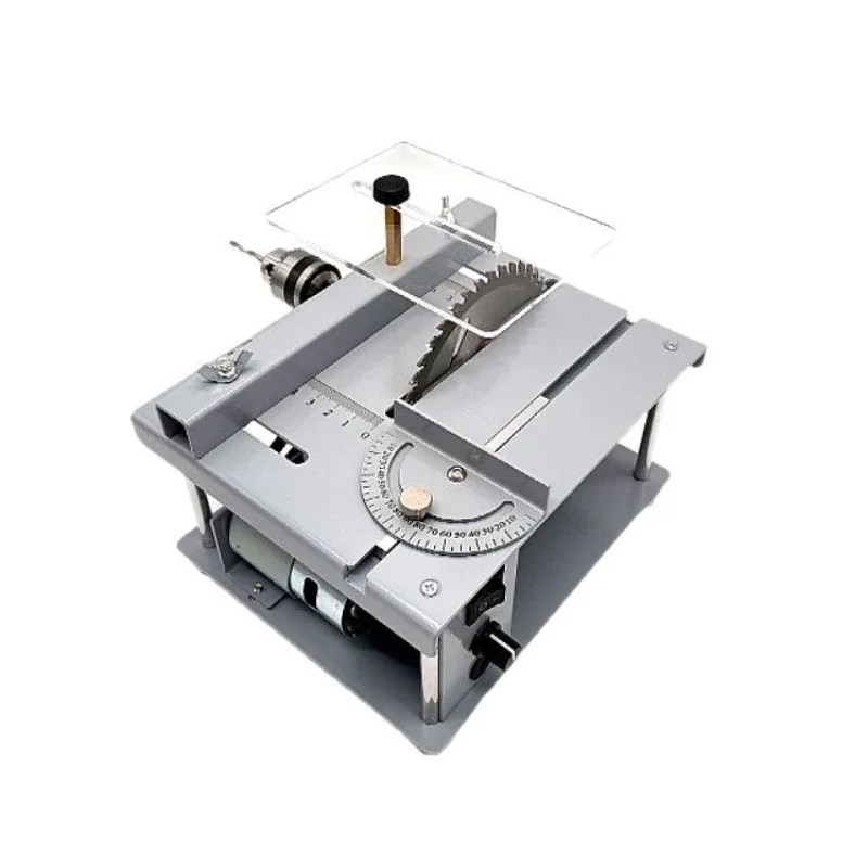 

Small Multifunctional Miniature Table Saw Drama DIY Model Precision Chainsaw Mini Metal Small Home Cutting Machine