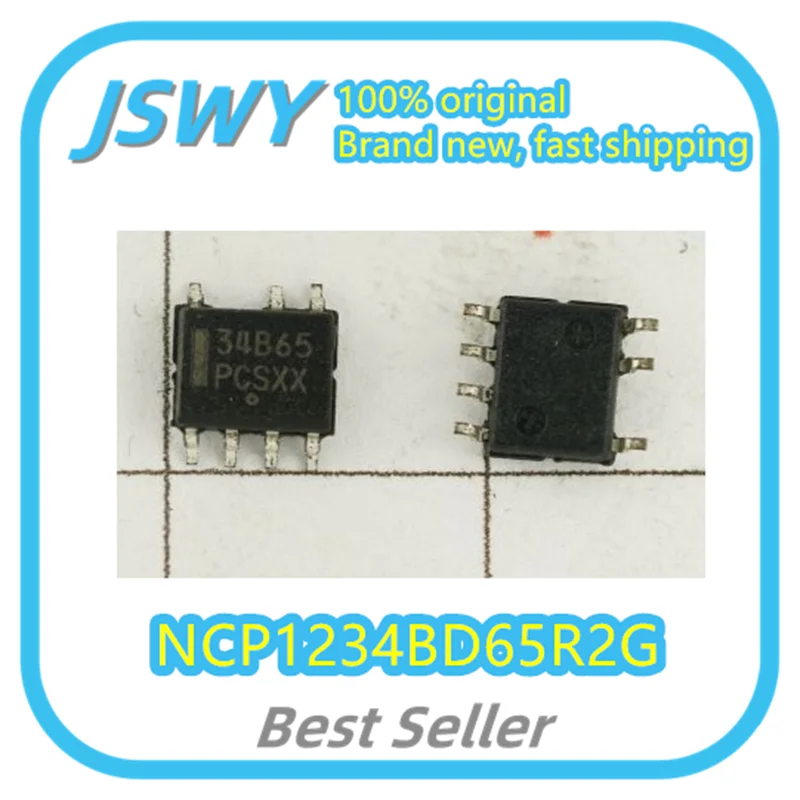 

(10/50pcs) NCP1234BD65R2G Silkscreen 34B65 SOP8 Power Management Chip Brand New Original Ships Fast