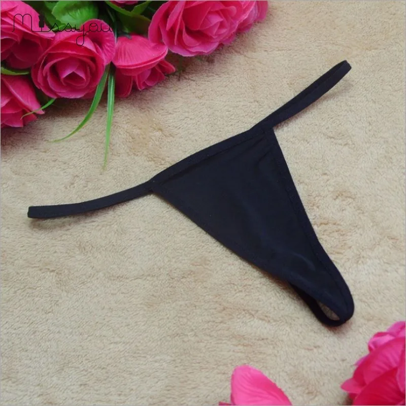 3PCS/SET Sexy T-Back Thong Underwear Women Girls G-String Solid Color Lingerie Panties Seamless Female Low-Rise Thongs Panties