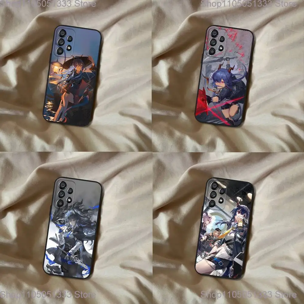 

Arknights Chen Phone Case For Samsung Galaxy A20,A21s,A22,A31,A32,A52,A53,A72,73,A80 Soft Black Cover