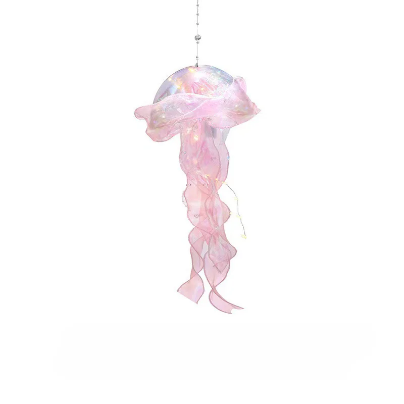 Luminous Jellyfish Lamp Colorful Luminous Toy Internet Celebrity Explosive Product Handheld Colorful Jellyfish Lantern