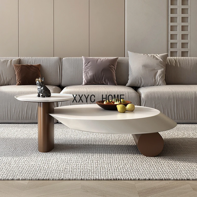 Irregular Modern Coffee Tables Nordic Organizer Premium Luxury Coffee Tables Design Glam Table Basses De  Home Furniture