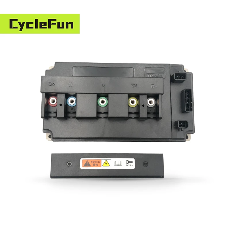 Sterownik silnika bezszczotkowego VOTOL EM150S EM-150 z manetką T08 do motocykli elektrycznych, crossów i rowerów terenowych