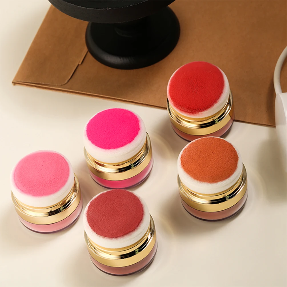 4.5g Private Label Blush Custom Logo 11-Color Palette with Mirror Loose Powder Sponge Fine Powder with Puff Natural Makeup Vegan