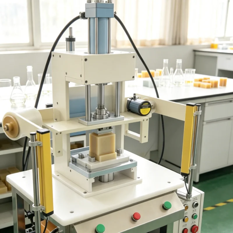 Ligne de traitement du savon personnalisée avec compresseur d'air, mélangeur extrudeur moulant automatique industriel en acier inoxydable