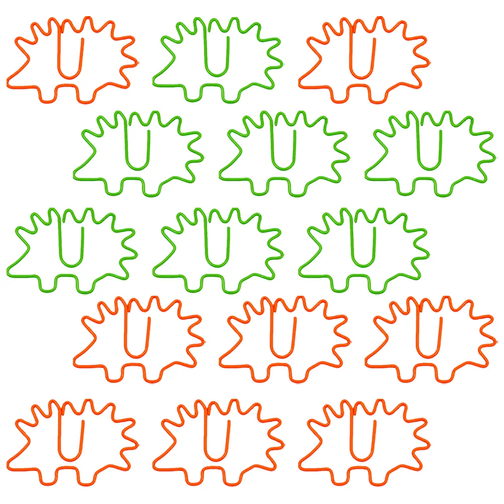 

40 шт. скрепки для бумаг в виде ежа, маленькие зажимы, канцелярские товары, файл для животных, металлические креативные скрепки, милые