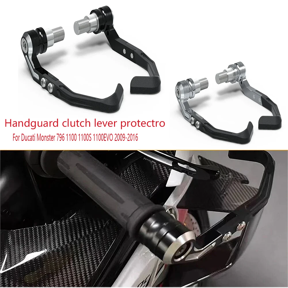 

For Ducati Monster 796 1100 1100S 1100EVO 2009-2016 Clutch Handlebar Protector Motorcycle Levers Guard Brake