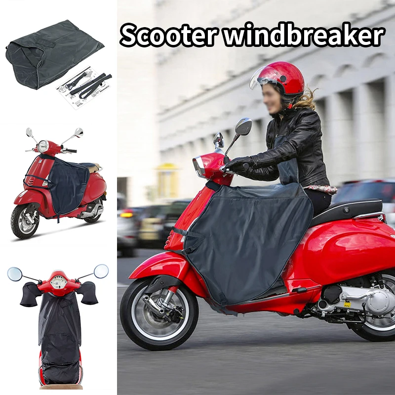 Universal Scooters Motocycle Leg Cover Electric Bike Winter Waterproof Windproof Quilt Thickened Warm Motorcycle Leg Protection