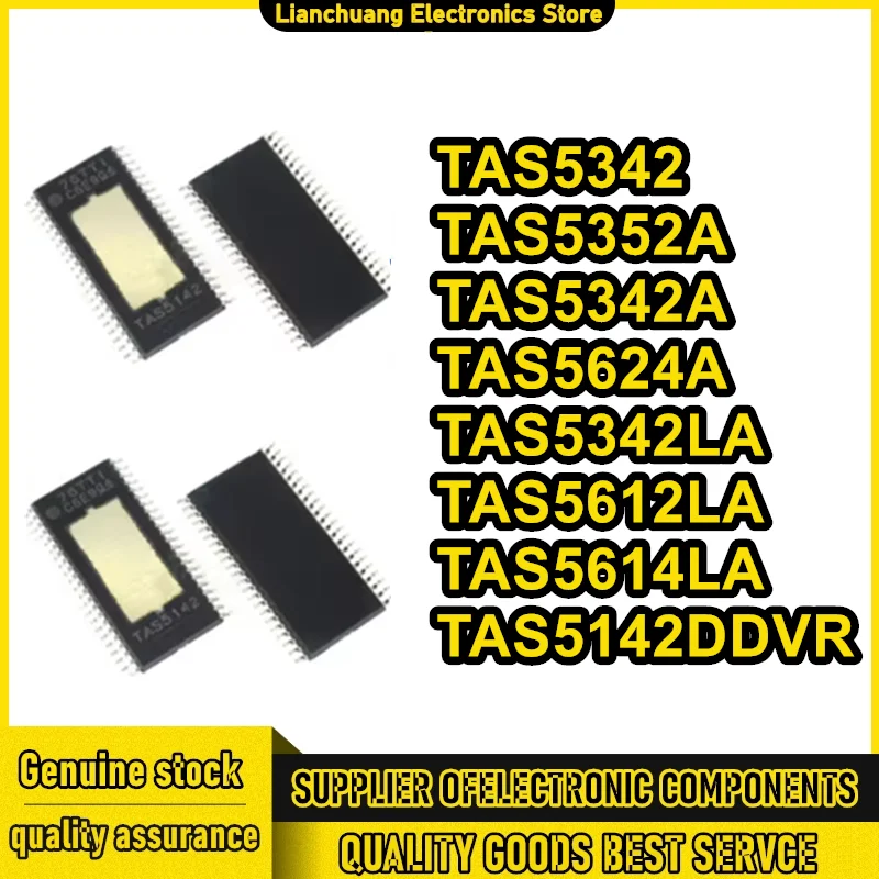 

5 шт. TAS5612LA TAS5612 TAS5614LA TAS5624A TAS5142DDVR TAS5342LA TAS5342A TAS5352ADDVR HTSSOP44 усилитель мощности звука класса D