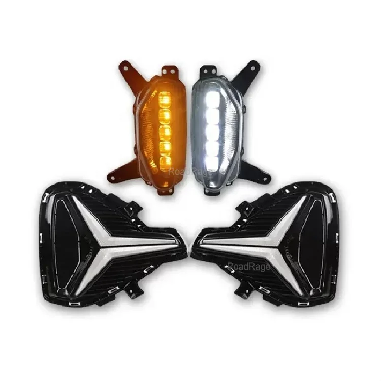 

LED Fog Lights DRL Daytime Running Light Driving lamp with turn signal light Assembly for GAC Trumpchi GS4 2019 2020 2021 2022