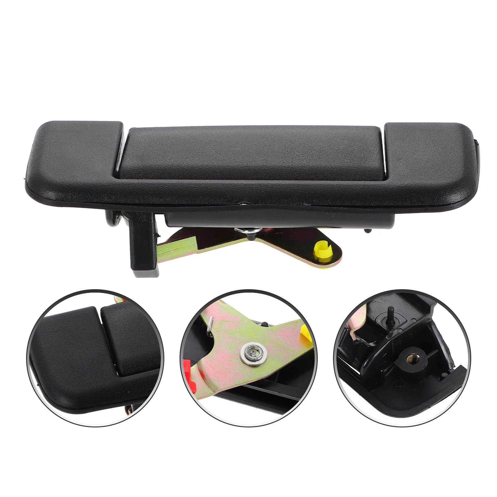 

Tailgate Handle Latch Replacement Compatible with Toyota Pickup 69230-89101 69090-89102 Plastic Exterior Rear Door Handle