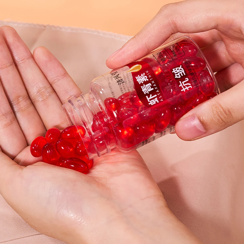 

Astaxanthin Rose Anti Aging Essence Beauty Oil For Face Serum Korea Skincare Facial Moisturizer Whitening Remove Freckle Oil