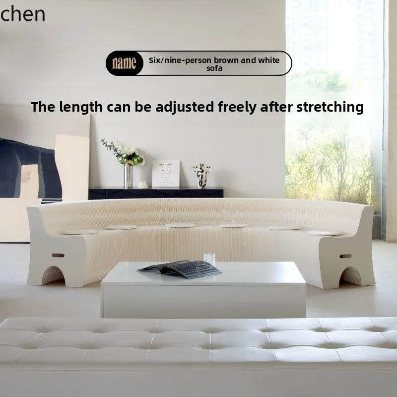

QZT creative folding sofa stool clothing store living room organ