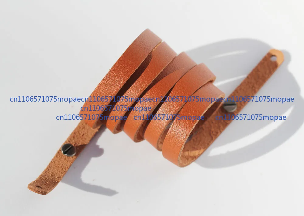 ローライフレックス・リンホフ・フジ・ヤシカMAT用ソフト本革ネックショルダーストラップ