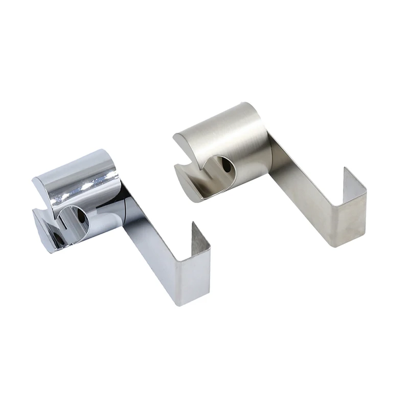 Hook For Handheld Shower Wand For Bidet Sprayer Toilet Stainless Steel Shattaf Bracket Brushed Nickel Coating Holde Free Nail