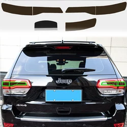 Rear Tail Light Tint Overlay, Vinyl Light Cover Decal for 2014-2021 Jeep Grand Cherokee - Dark