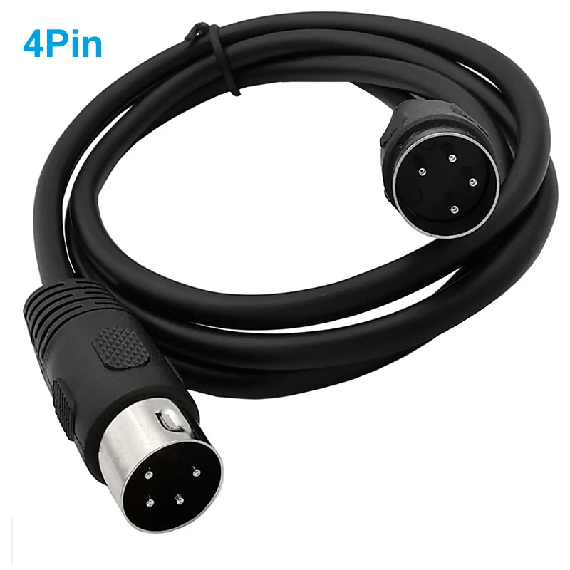 4Pin 5pin 6pin 7 Pin 8pin Din Midi Cable Male to Male Controller Interface Connector Cable 1M 1.5M 3M