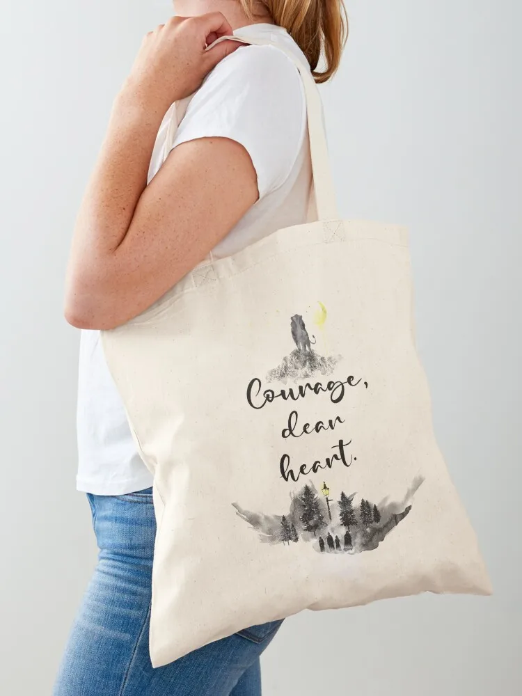 

Courage, dear heart version II Tote Bag canvas tote bag Lady bags university shopper bag tote men's