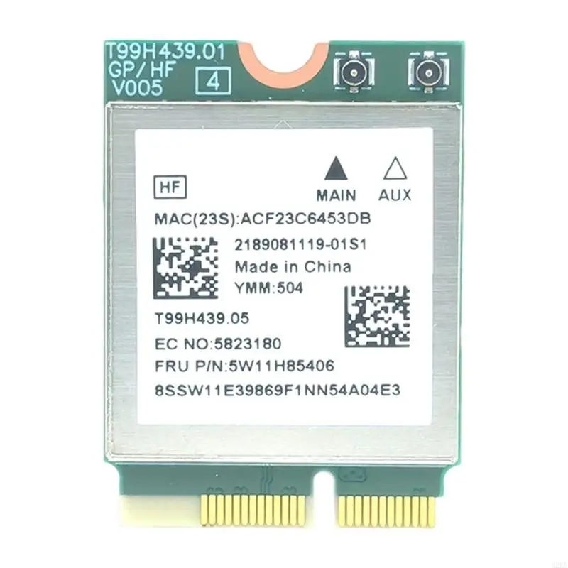 

B2EA High Performances Wireless Networking Card MT7927 WiFi7 Technology 8774Mbps Speed Bluetooth-compatible 5.4 Metal Housing