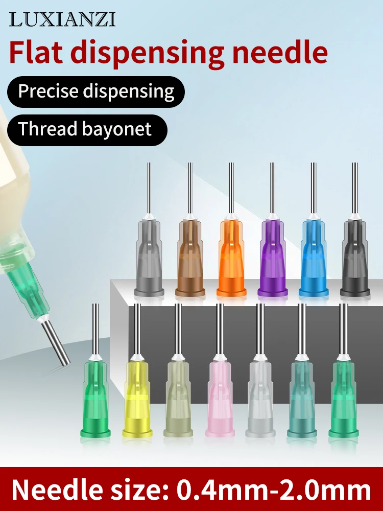 LUXIANZI-Seringue universelle en plastique inoxydable, flux de soudure à l'huile verte, accessoires de serrage, 50 pièces