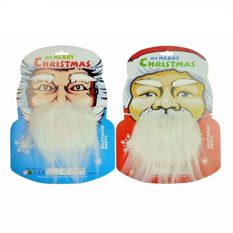 Cosplay Halloween Pruik Baard Santa Claus Kerst Anime Kostuum Freeshipping Kind Volwassen Masker Hoofddeksels Accessoires Party Dance