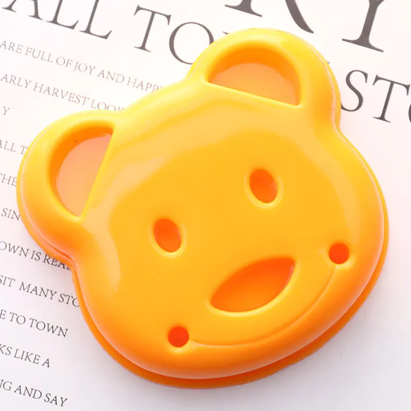 Cute DIY Sandwich Mold Cutter, Little Bear Shape, Sandwich Mold, Bread Cake Maker, Ferramenta Criativa, Cozinha Baking Acessórios, 1Pc