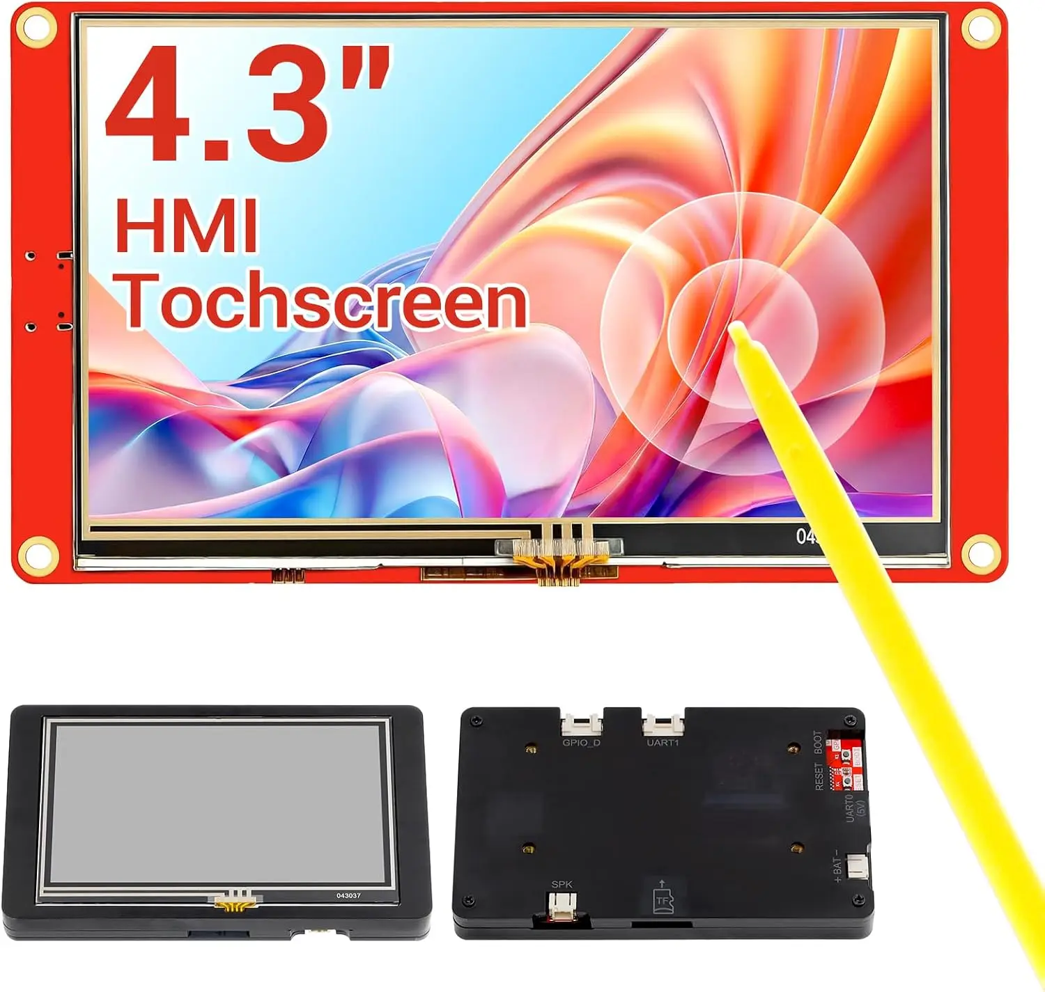 Super Deal ELECROW ESP32 CrowPanel 4.3 Inch HMI SPI TFT LCD 480x272 Basic Touch Screen with Free Shipping