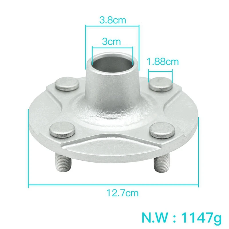 NEW-2X For Yamaha Golf Cart Rear Wheel Hub Part G29 Drive Gas Electric JW1-G6542-00-00 JW1-F53T0-09-00