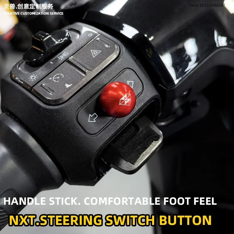 Spirit Beast Applies NIUNXT Steering Switch Button To Refit Electric Vehicle UQI+ Left and Right Steering Headlight Button U+