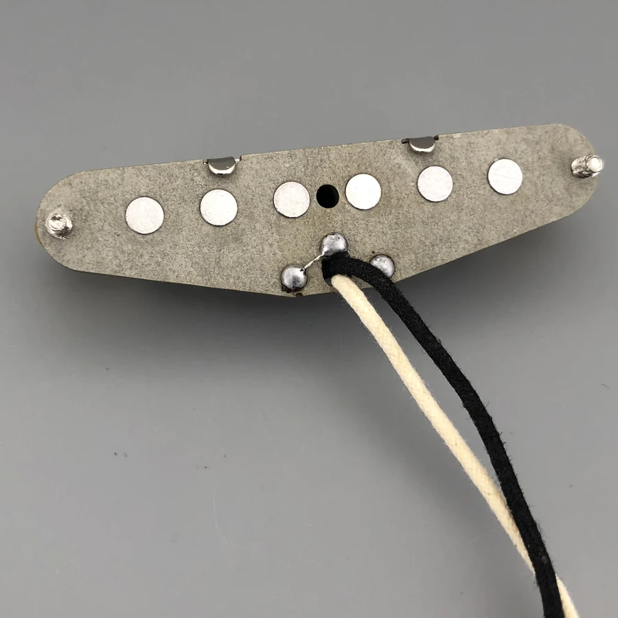 TELE Guitar Pickups V59 Broadcaster Handwound Alnico 5 Magnets 42 Plain Enemal Wires