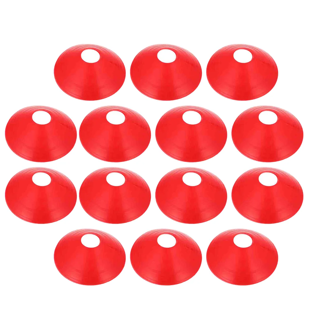 14 Pcs Football Barricade Sign Professional Agility Cones Sports Disc Multi-function Supply Child