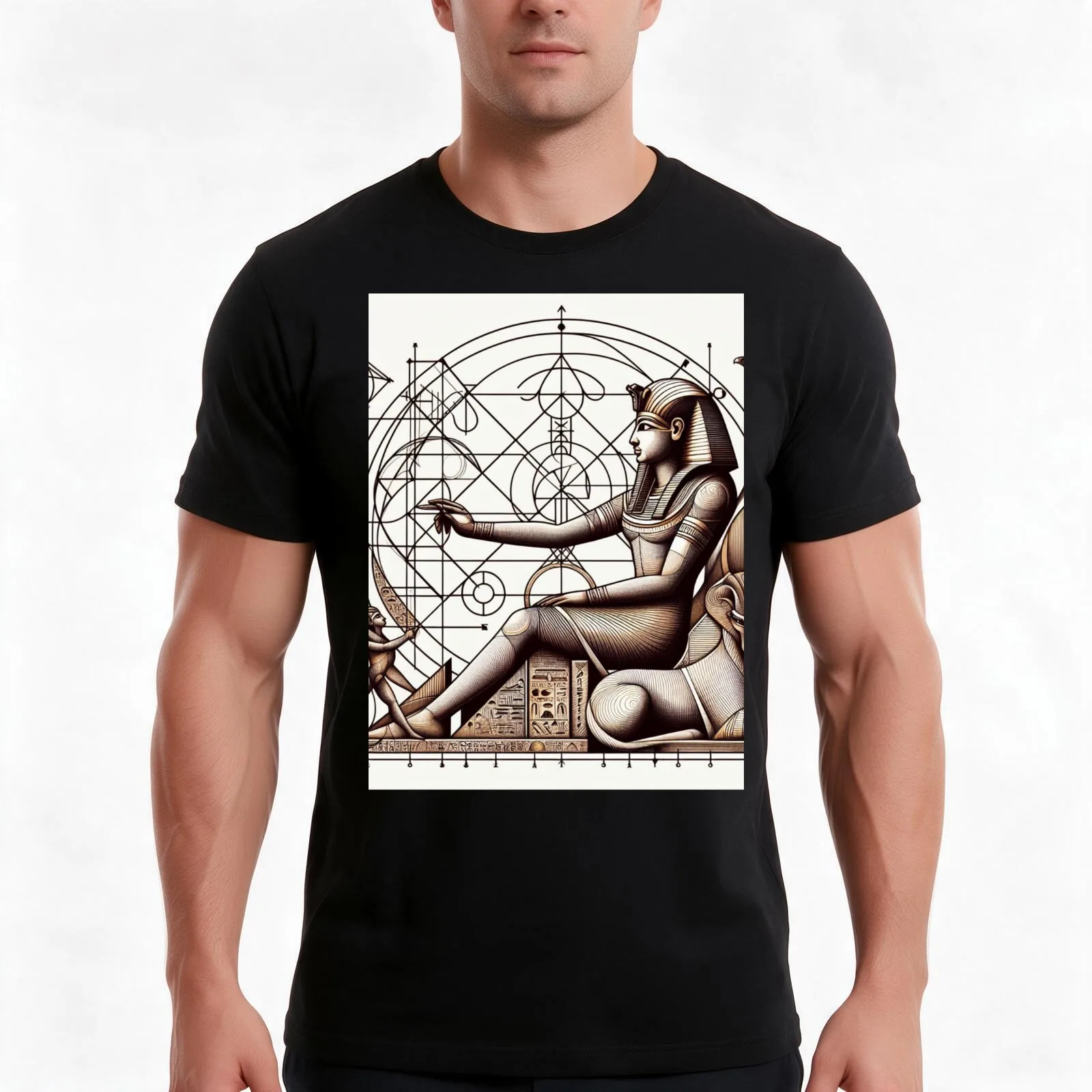 My collection which I called Egyptology is undoubtedly one of the wonders of that universe T-Shirt Summer Casual Cotton Tee