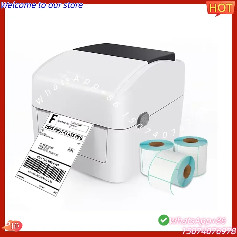 2026 4 Inch USB 4x6 Thermal Printer WIFI Connected Barcode Shipping Label Printer