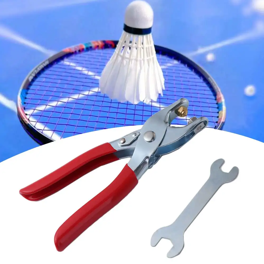 

Плоскогубцы для ракетки для бадминтона, зажим для шнура для машины для бадминтона, удобная установка для втулок, люверсов, замена спортивной ракетки