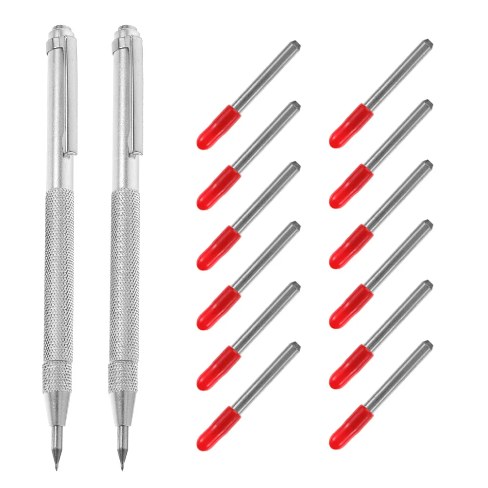 1 مجموعة أدوات الخطاط كربيد التنغستن تلميح المعادن الكاتب القلم بمناسبة أداة أداة الحفر للزجاج بلاط السيراميك المعادن
